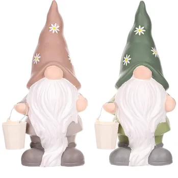 Vánoční ozdoba Autronic Trpaslík, mix 2 barev, keramika ALA893