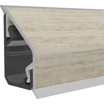 Ukončovací lišta nástěnná, Travertin, 600 × 24 × 16 mm&nbsp;5109613