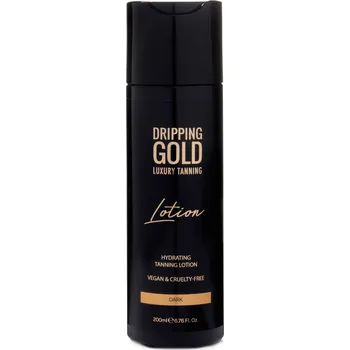Samoopalovací přípravek SOSU Dripping Gold Tanning Lotion Samoopalovací krém dark 200 ml