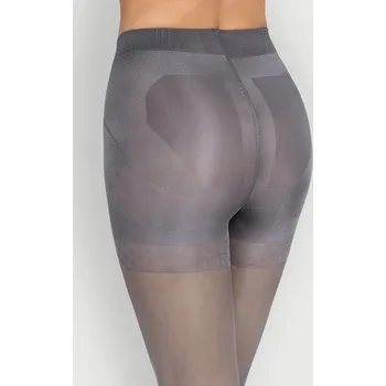 Dámská móda Mitex Mona Push-Up 20 Den 3 Fumo šedá