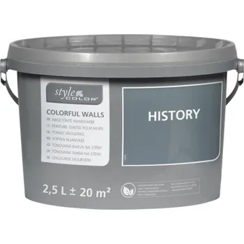 barva na zeď Barva na zeď StyleColor History zelená 2,5 l