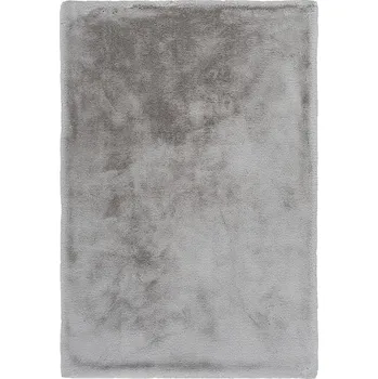 Koberec Happy Shaggy kusový koberec, 230 × 160 cm, stříbrný, 100% polyester HEA800SIL160230