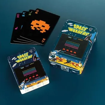 Pokerová karta Space Invaders - hrací karty