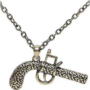 Pirátský náhrdelník s pistolí