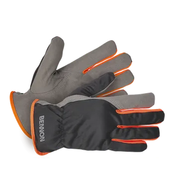 Pracovní rukavice Pracovní rukavice CARPOS šedo/oranžové (12 ks), XL