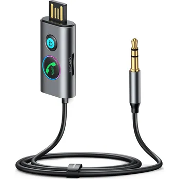FM transmitter Joyroom JR-CB7 BT 5.3 bluetooth příjmač / handsfree kit USB / 3,5mm jack