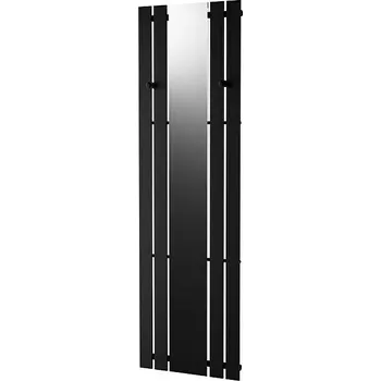 Radiátor Bäderwelt Koupelnový radiátor designový Tokio, 550 × 1800 mm, 573 W, plochý, teplovodní, antracit 13473304