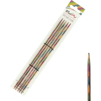 Jehlice Dřevěné ponožkové jehlice Symfonie 20 cm 2,75 mm