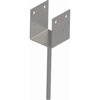 Bova Kotevní patka s trnem, 125 × 100 × 125 mm, ocel BV/P 14-02