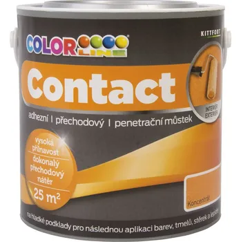 Penetrace KITTFORT Penetrační nátěr Colorline Contact, 2,5 l&nbsp;COLORLINE CONTACT 2,5L