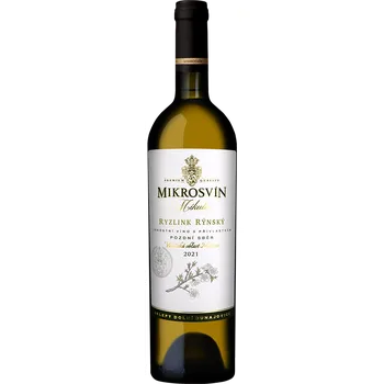 Víno Ryzlink rýnský, pozdní sběr, Flower Line, Mikrosvín