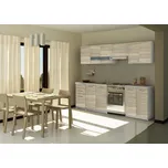 Kuchyňská linka Romantica, 240 × 81,5/57 × 44 cm