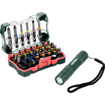 Bit Metabo 626721000 | Sada bitov SP 29 dílná + svítilna