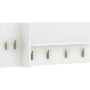 Věšák Idea nábytek Věšák GENF bílý