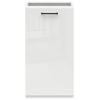 Kuchyňská skříňka BRW Junona Line Tafla spodní skříňka BBL D1D/50/82 P, bílá/bílá křída lesk