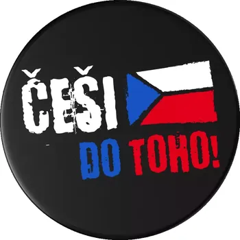 Puk Hokejový puk Češi, do toho! - vlajka