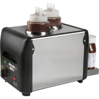 Příprava pizzy ROLLER GRILL International OHŘÍVAČ ČOKOLÁDY/OMÁČEK PRO 2 LÁHVE WI/2