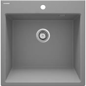Kuchyňský dřez Deante Eridan granitový dřez 61x60 cm šedá/grafitová/onyx ZQE_S10K