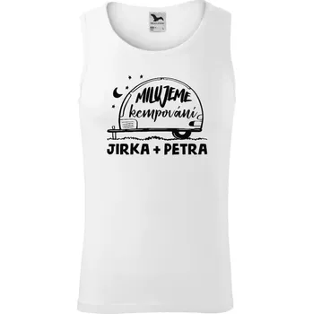 Pánské tílko Pánské tílko Malfini Core Milujeme kempování