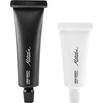 zubní pasta Matador Tuba na zubní pastu Refillable Toothpaste Tubes (2 kusy)