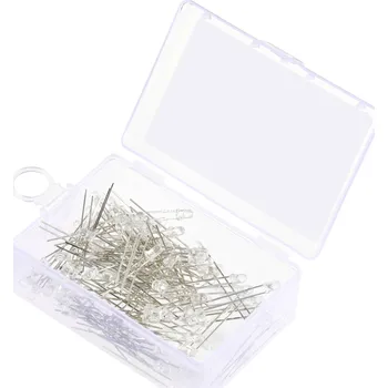 Dioda TRU COMPONENTS LED s vývody studená bílá kulatý 3 mm 14400 mcd 30 ° 20 mA 2.7 V, 3.4 V