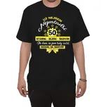 Tričko k padesátce - Už nejsem nejmladší černá L