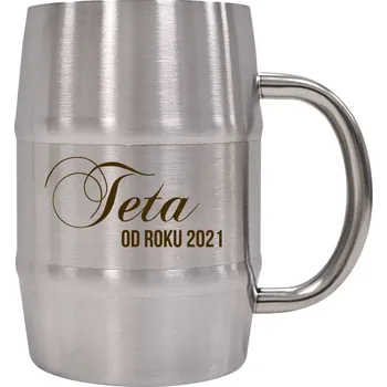 Sklenice Nerezový chladicí půllitr Teta od roku