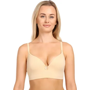 Podprsenka Dámská podprsenka Gina vyztužená s kosticemi béžová (07008) 80C 07008-LGO Možnost vrácení zboží ZDARMA do 120 dnů!