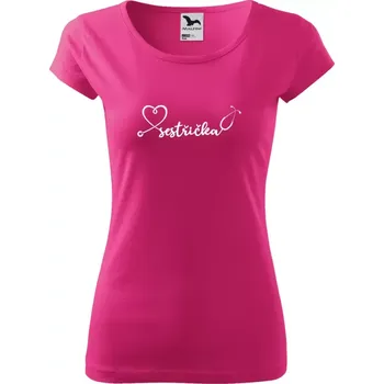 Dámské tričko Dámské tričko Malfini Pure Sestřička - stetoskop