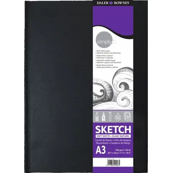 Daler-Rowney Skicák A3 lepený, A3, 54 listů 482154300