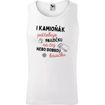 Pánské tílko Pánské tílko Malfini Core I kamioňák potřebuje pauzičku