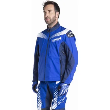 Moto bunda Pánská MX motocyklová bunda Alpinestars Yamaha SNAKE modrá Velikost: XS