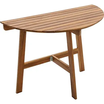 Zahradní stůl Sunfun Diana Balkonový stůl sklopný, 100 × 50 × 74 cm, dřevo z akácie, ocel 1302282