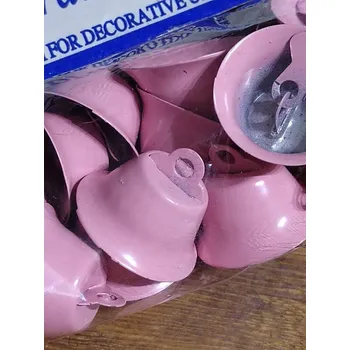 umělá květina Zvoneček 16x21 mm 24 ks 2. jakost starorůžová