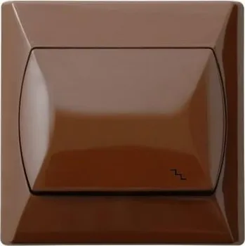 vypínač Schodištový vypínač hnědý