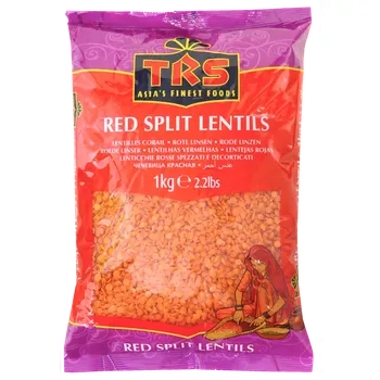 Luštěnina TRS | Červená čočka - půlená - Hmotnost 1000 g