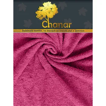 Prostěradlo Chanar s.r.o Prostěradlo Froté Top 180x200 cm purpurová