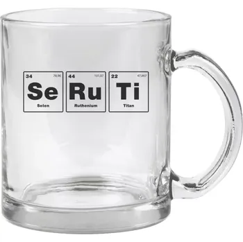 Hrnek 330 ml - skleněný SeRuTi