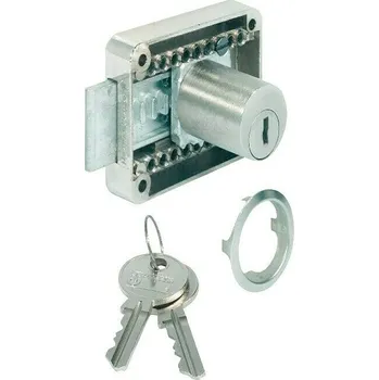 Nábytkové kování Stabilit Nábytkový zámek, 59 × 45 mm, zinkový odlitek 472.01.145