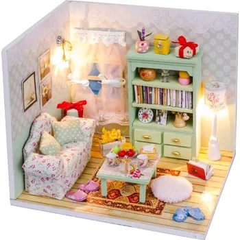 ostatní stavebnice 2Kids Toys miniatura domečku Rodinná síň