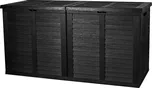 Zahradní box úložný XXL, plast, antracitový, 155 × 66 × 80 cm 2012