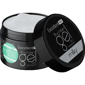Přípravek na nehty EXCELLENT PRO STAVEBNÍ UV/LED GEL S TEKUTOU PAMĚTÍ - MILKY 15g