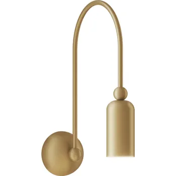 Nástěnné svítidlo Il Fanale 288.10.ON Madame, nástěnné svítidlo z přírodní mosazi, 1x5W LED GU10, prům. 6cm