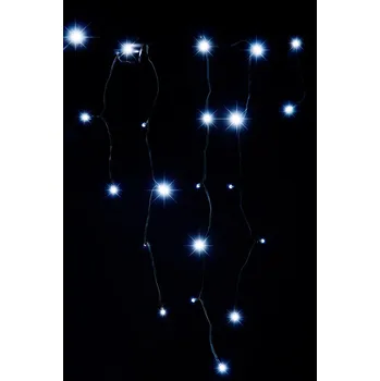 Vánoční dekorace Platinium Vánoční LED osvětlení 200 diod, rampouchy bílá