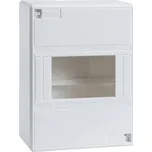 Schneider Electric mini Opale Rozvodnice na omítku 6M, 119 × 160 × 65 mm, 1 řada, 6 modulů 13396