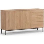 Gib Komoda Querty K2D3SZ Barevné provedení: Rockford Hickory