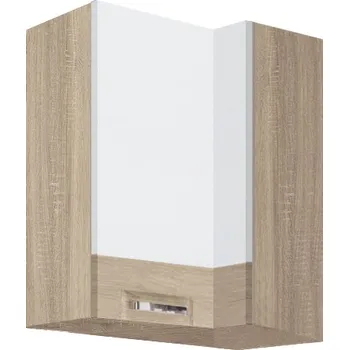 Fadome Horní rohová kuchyňská skříňka Premio 44G, levá Zvolte korpus: Borovice andersen