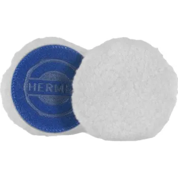 Brusný kotouč Hermes 1357328 | Lešticí kotouč 80 mm, barva bílá, velur, z ovčího rouna