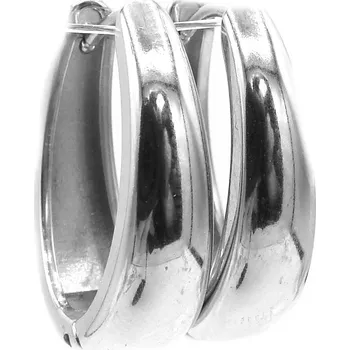 Náušnice Steel Jewelry Náušnice HLADKÉ OVÁLKY Chirurgická ocel NS231259 dárkové balení zdarma