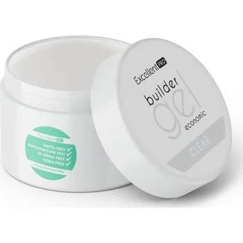 Přípravek na nehty Excellent Pro UV/LED gél na nehty Economic - Clear 50g